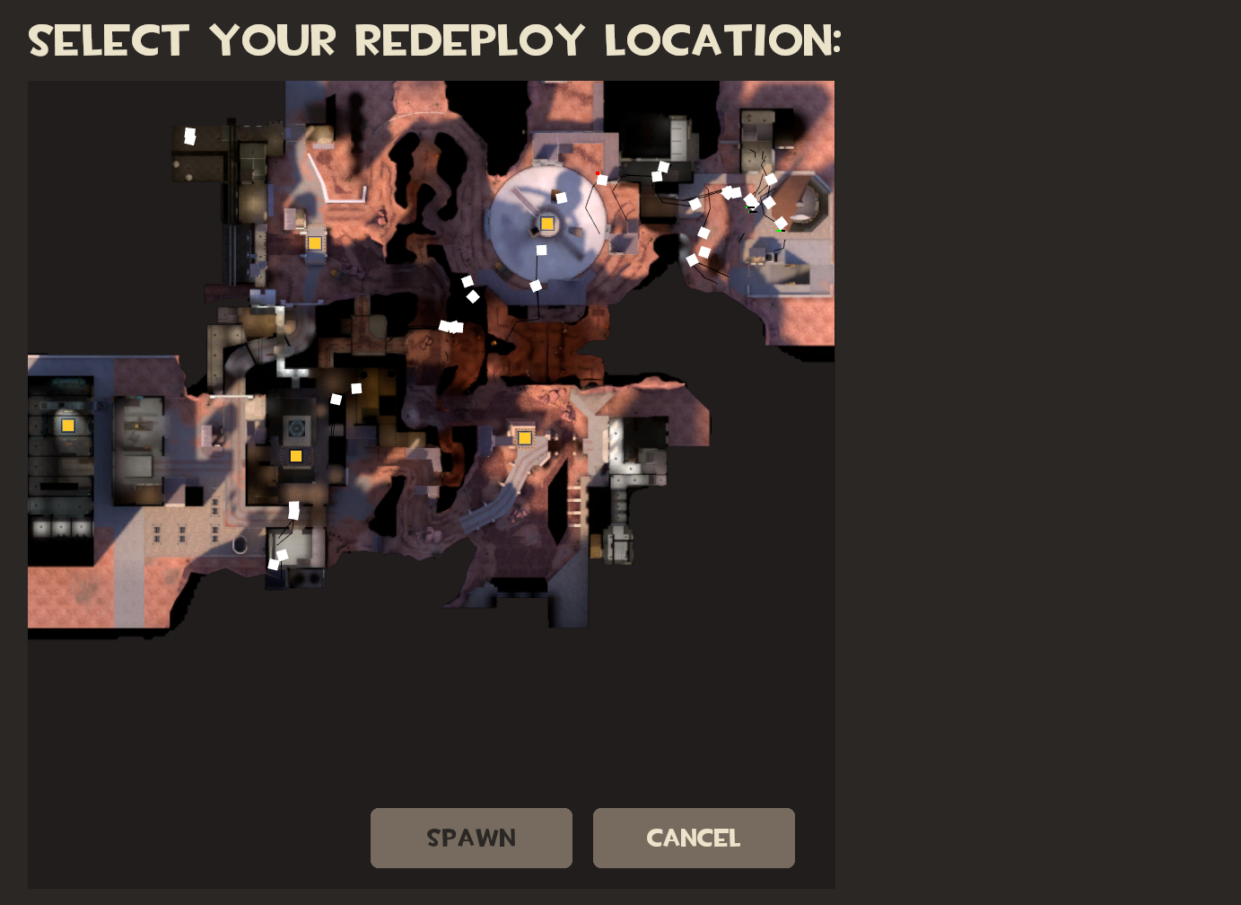 Redeploy mini map